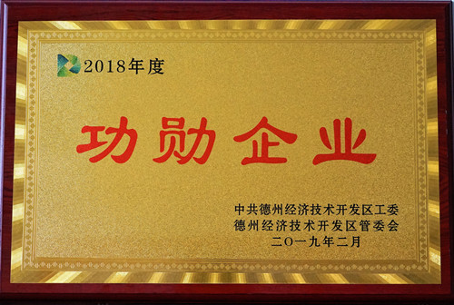 十大买球的正规网站-买球赛（中国）官方网站
荣获2018年度功勋企业称号